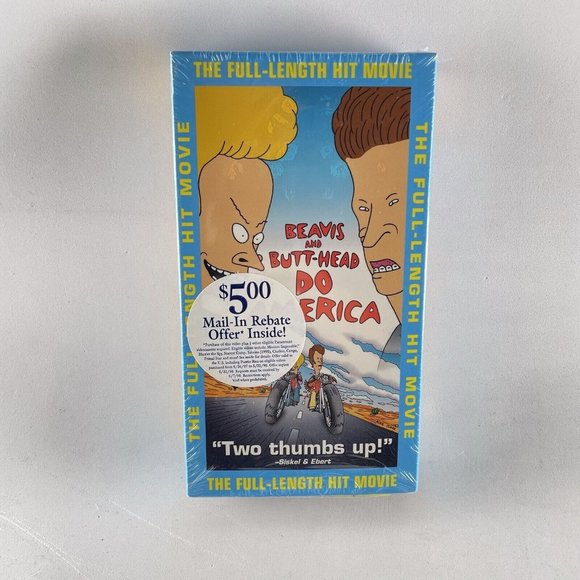Vintage Beavis And Butthead Do America VHS